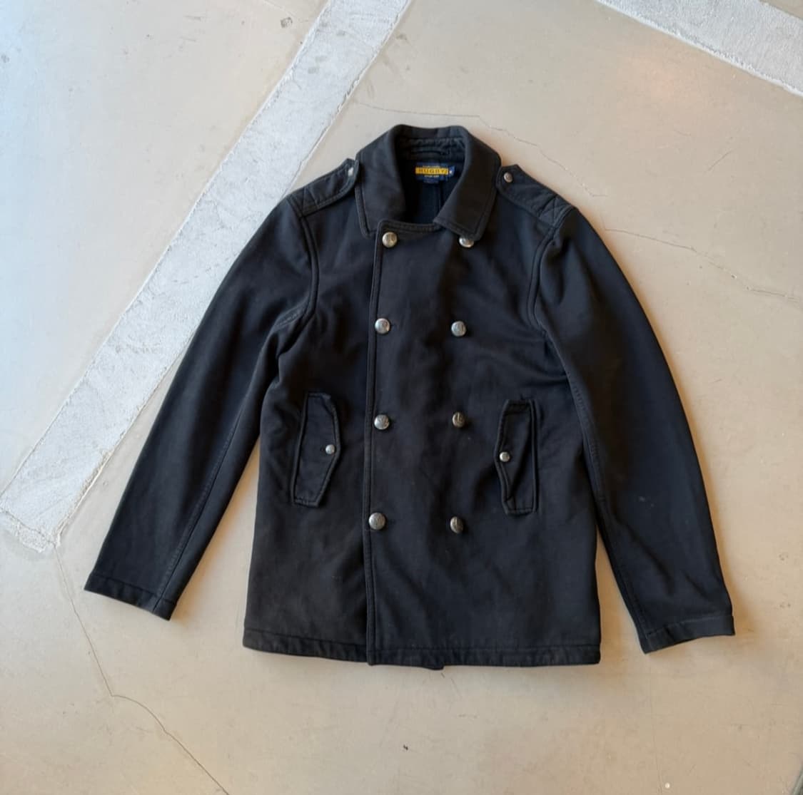 폴로 랄프로렌 럭비 은장 코튼 피코트 상품이미지2