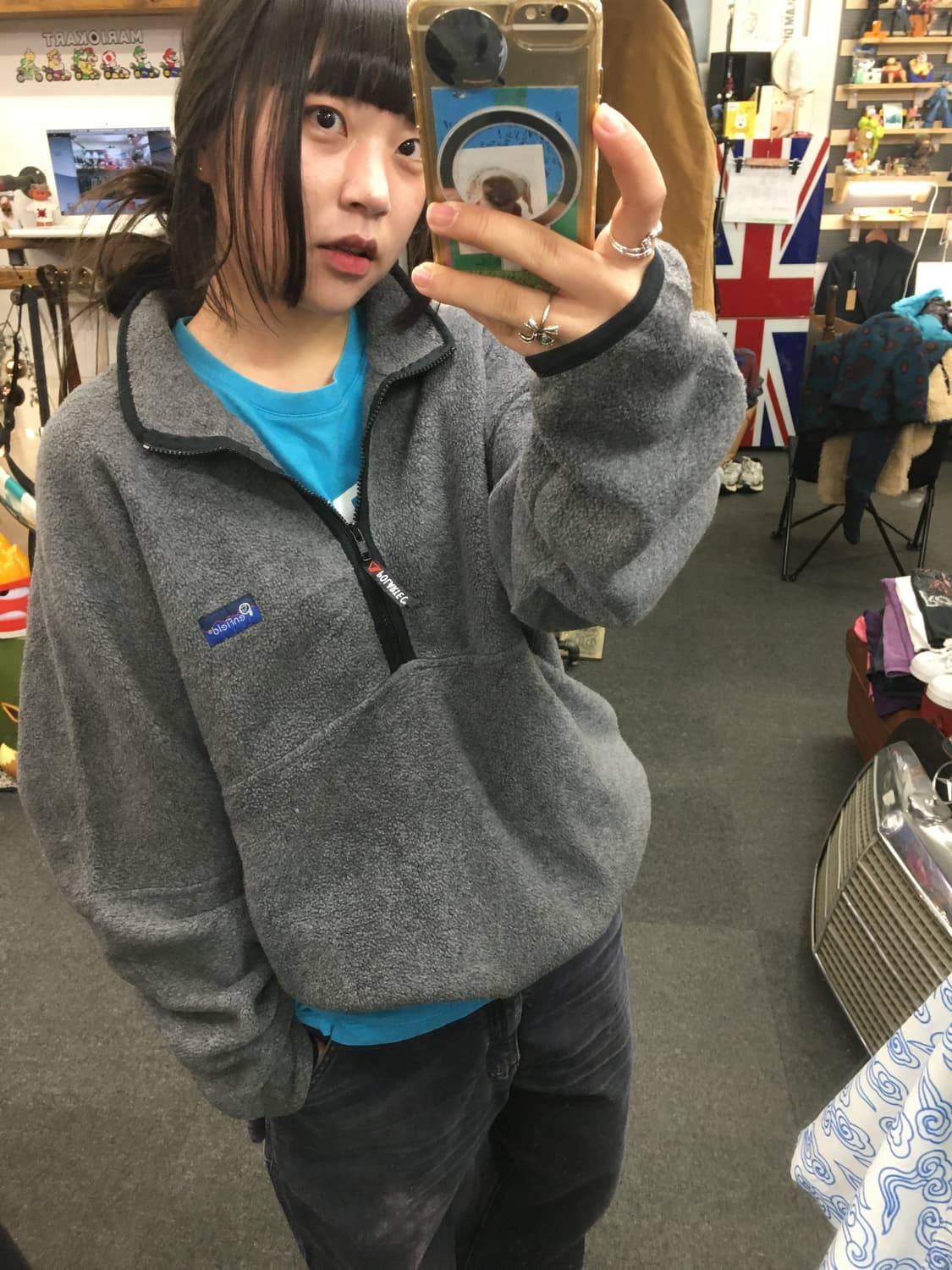 90's 펜필드 플리스 아노락(usa) 상품이미지2