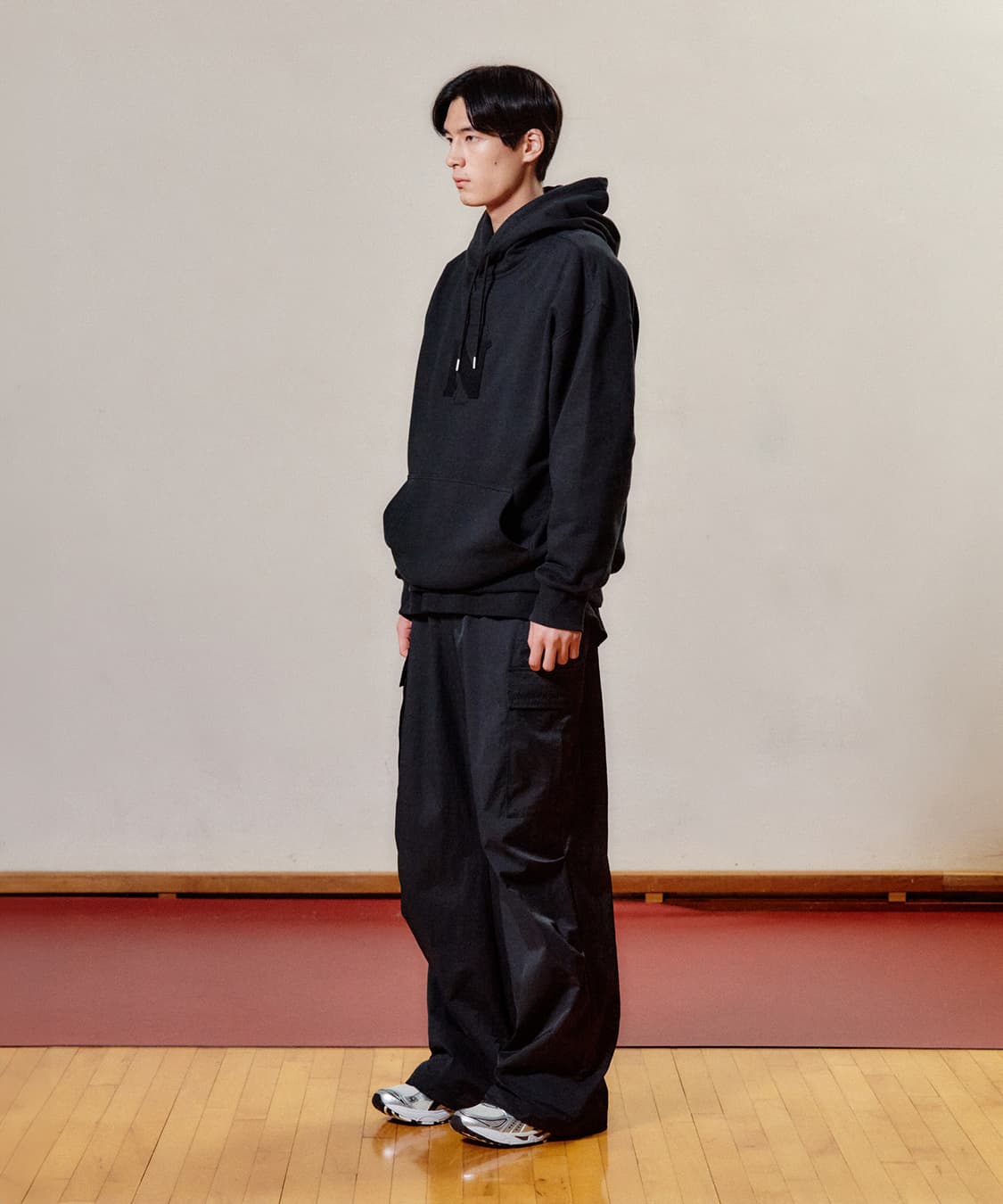 낫온리포투데이 파라슈트 와이드 카고 팬츠 상품이미지3