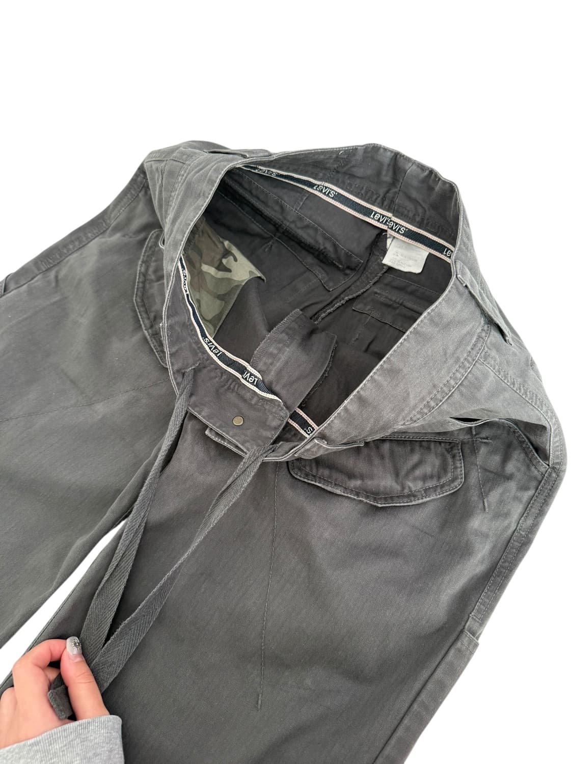 리바이스 차콜 프론트 카고팬츠 상품이미지6