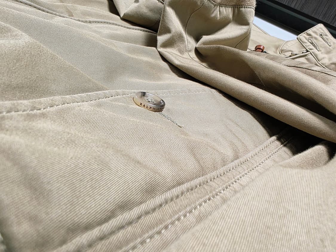 폴로 랄프로렌 남성 면 자켓 M 트윌자켓 바라쿠다 바이스윙 해링턴 상품이미지6