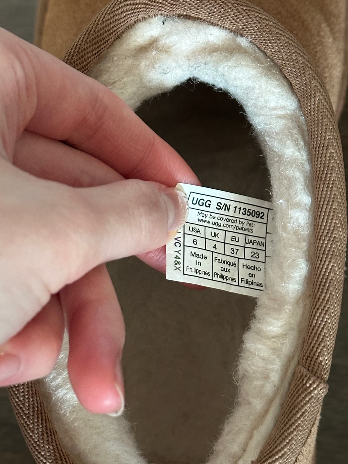 <정품> UGG 미국 어그 울트라 미니 플랫폼 체스트넛 230 US6W  상품이미지8