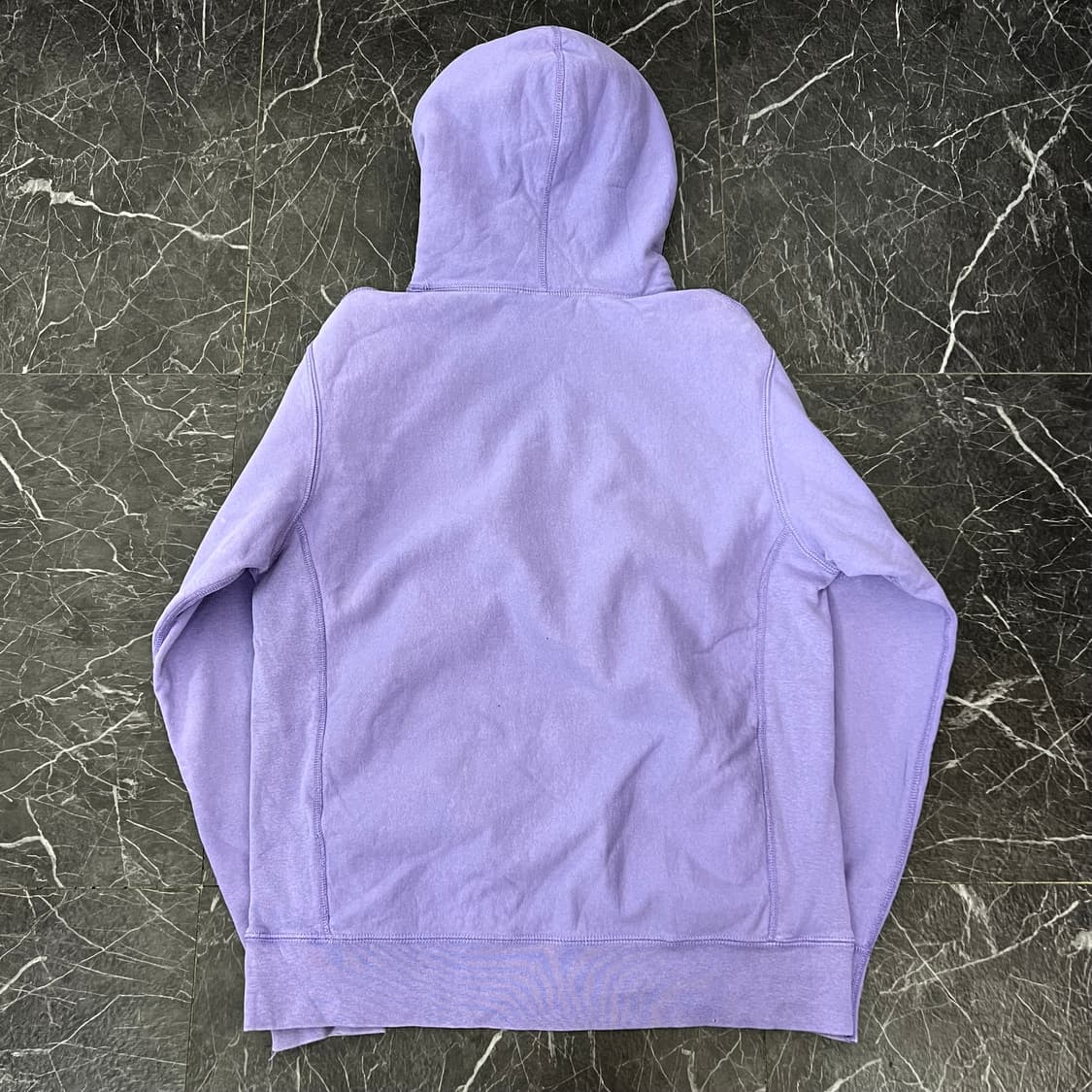 슈프림 19FW 셔닐 S로고 후디 라이트 바이올렛 상품이미지3