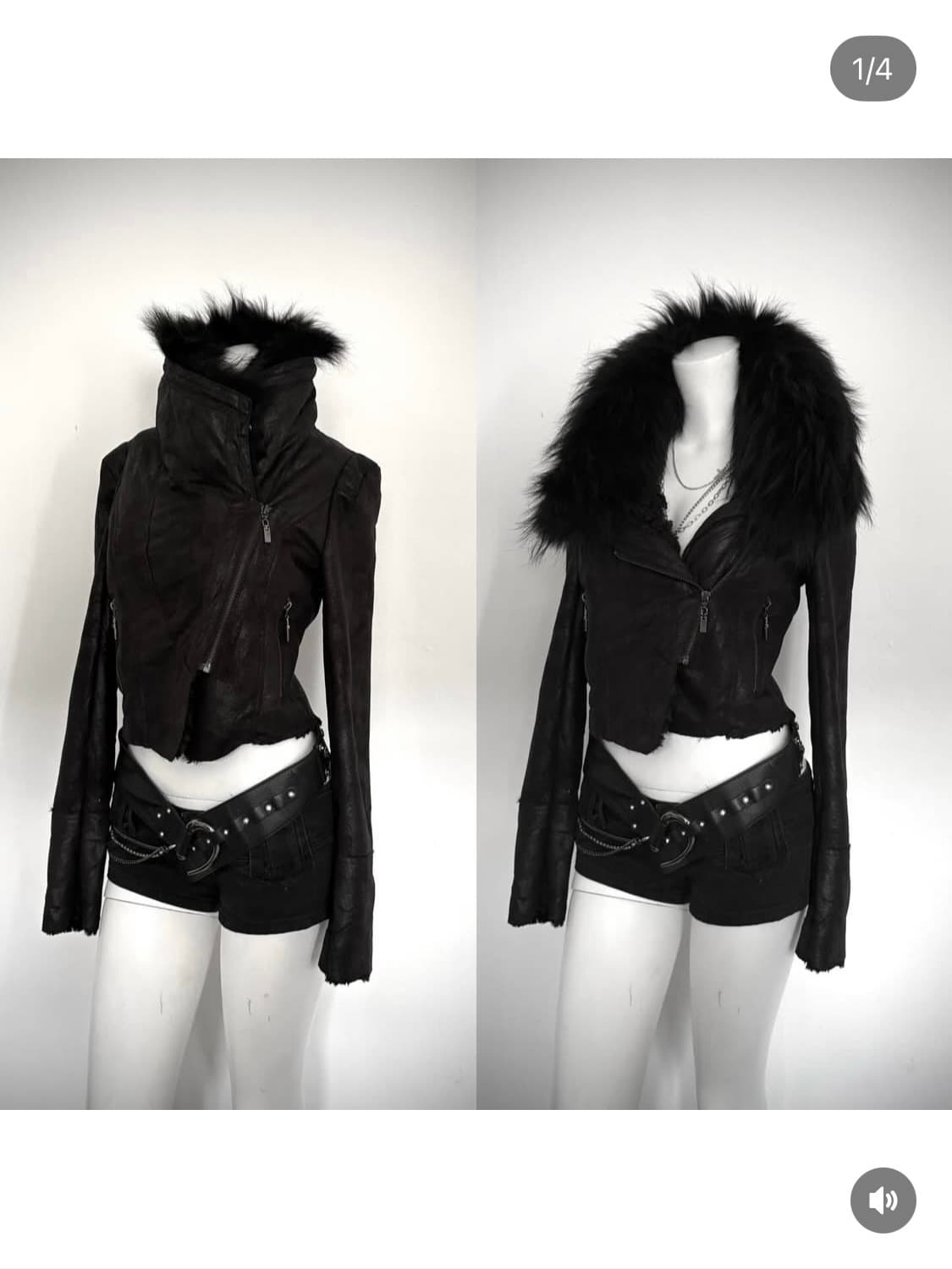 Rare🖤 리얼코코 퍼 자켓 상품이미지1