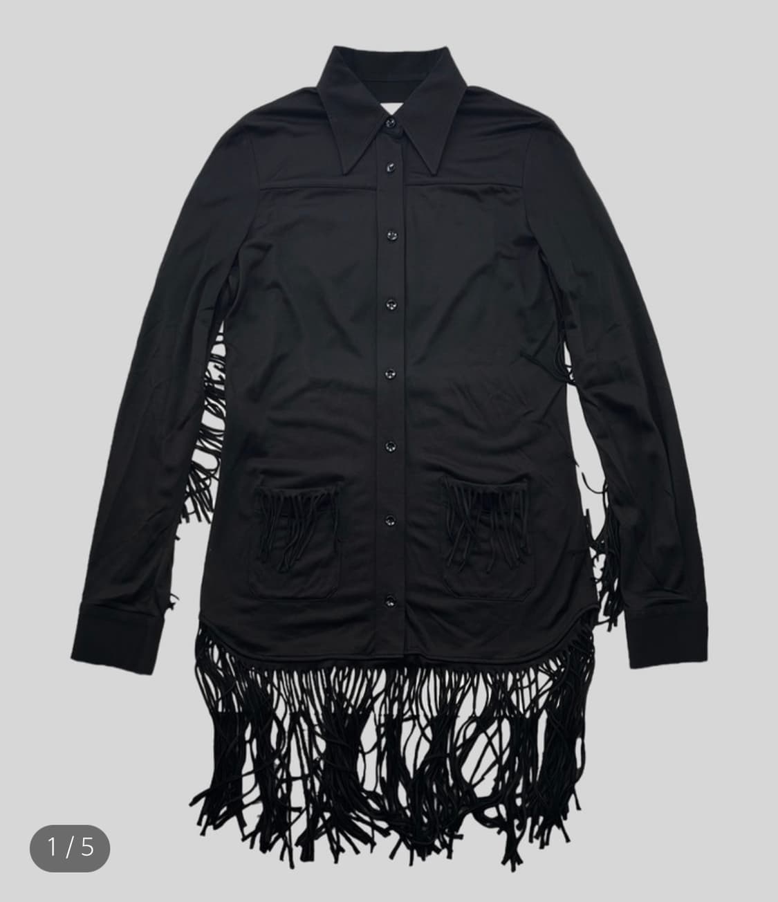 15AW Blank Label Fringe Shirt 상품이미지1