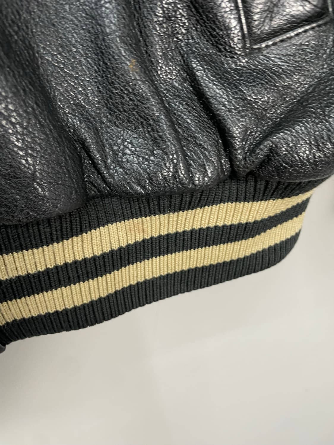 빈티지 블렌따노 블랙 카우 레더자켓 H1037 상품이미지9