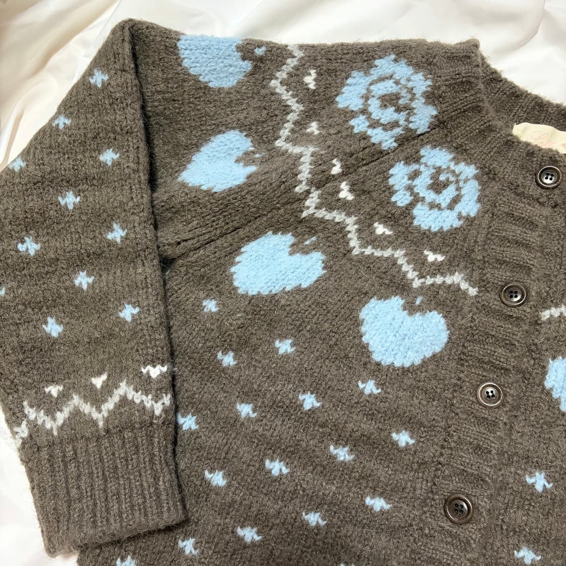 레테라 Alpaca Wool Nordic Knit Cardigan 상품이미지7