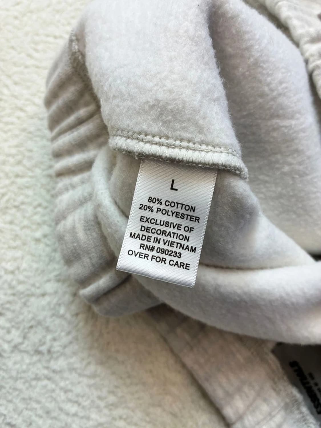 에센셜 피어오브갓 로고 베이직 스웻 조거 팬츠 PN5848 상품이미지9