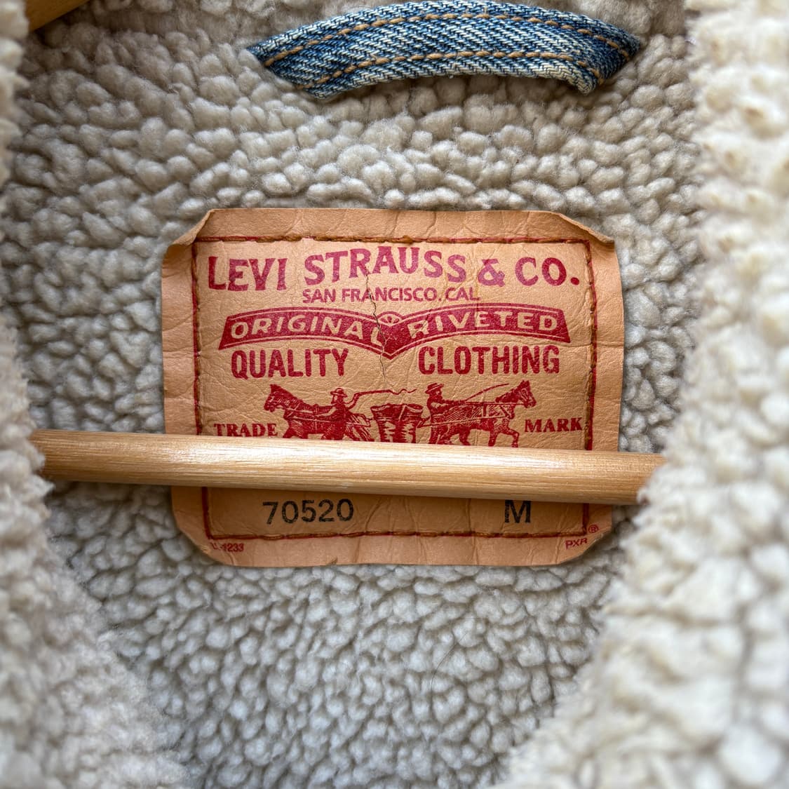 Levi’s 리바이스 데님 쉐르파 자켓 상품이미지9