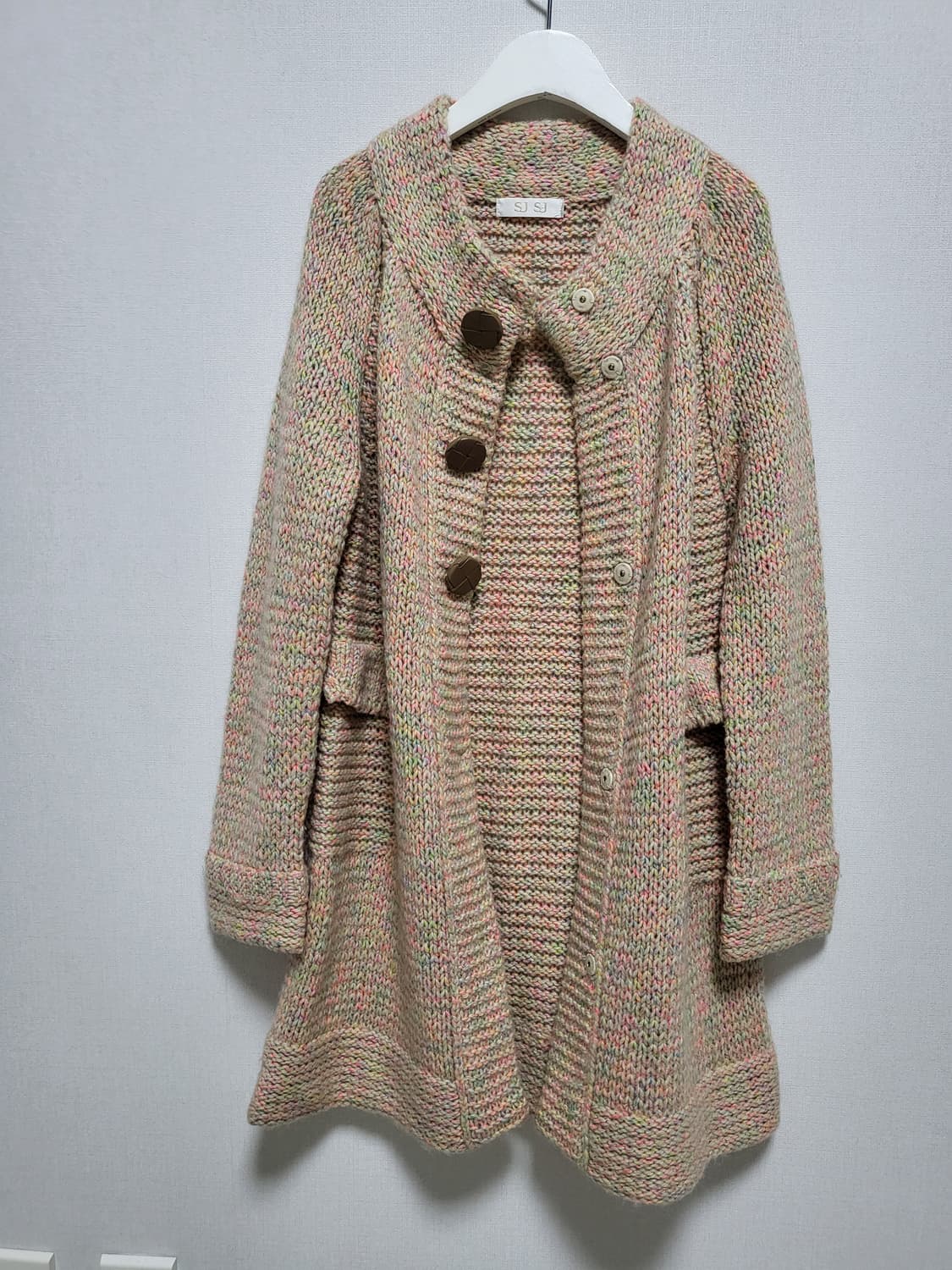 SJ SJ 니트 코트 Free 보관만한 새제품 상품이미지1