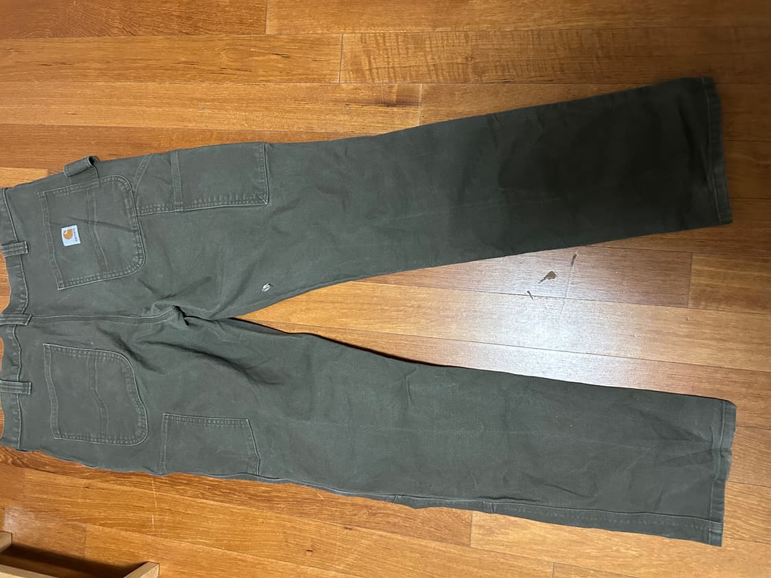 칼하트 더블니 카키색 상품이미지2