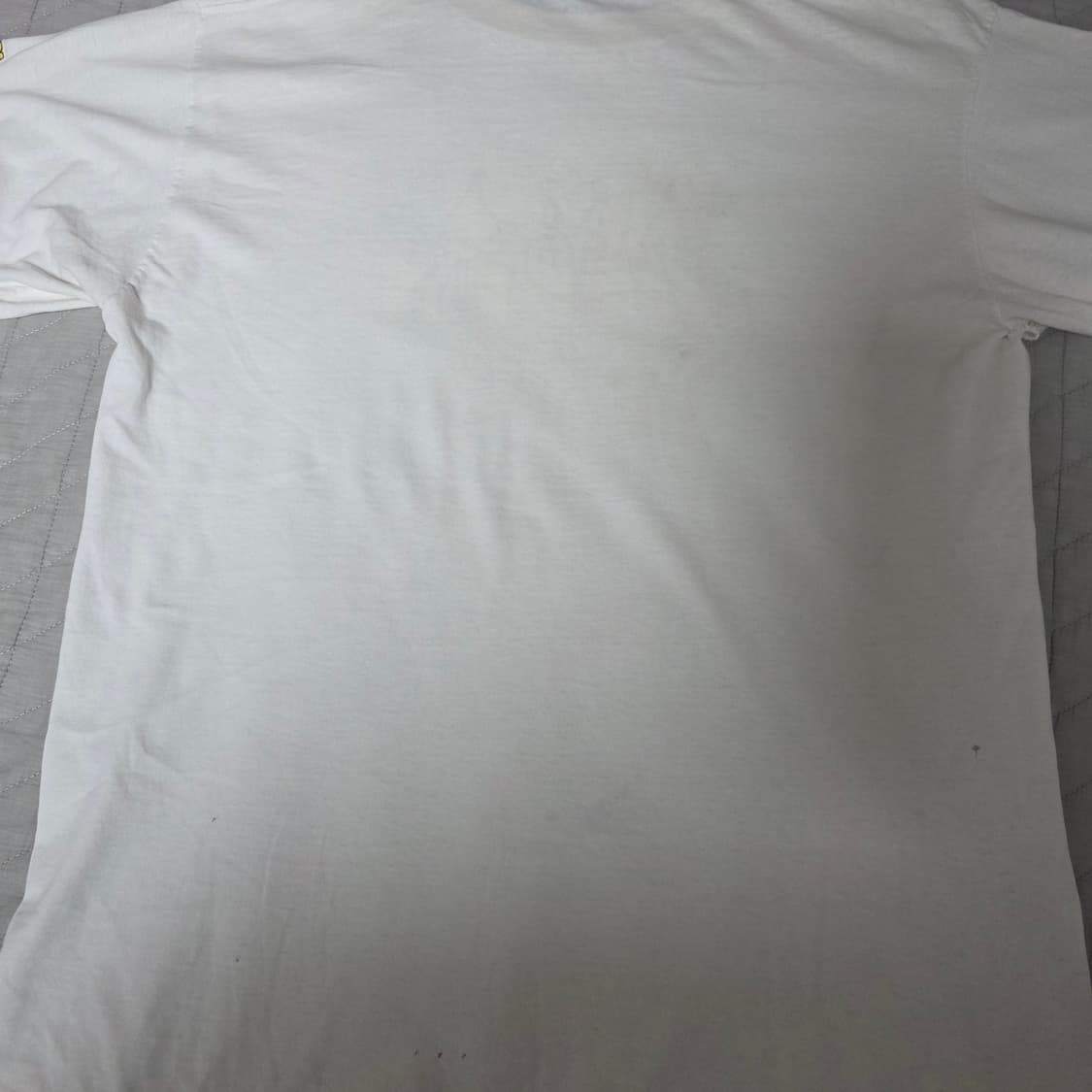 [L] 90s 훅업스 HOOK UPS 빈티지 티셔츠 화이트 트래쉬드 상품이미지7