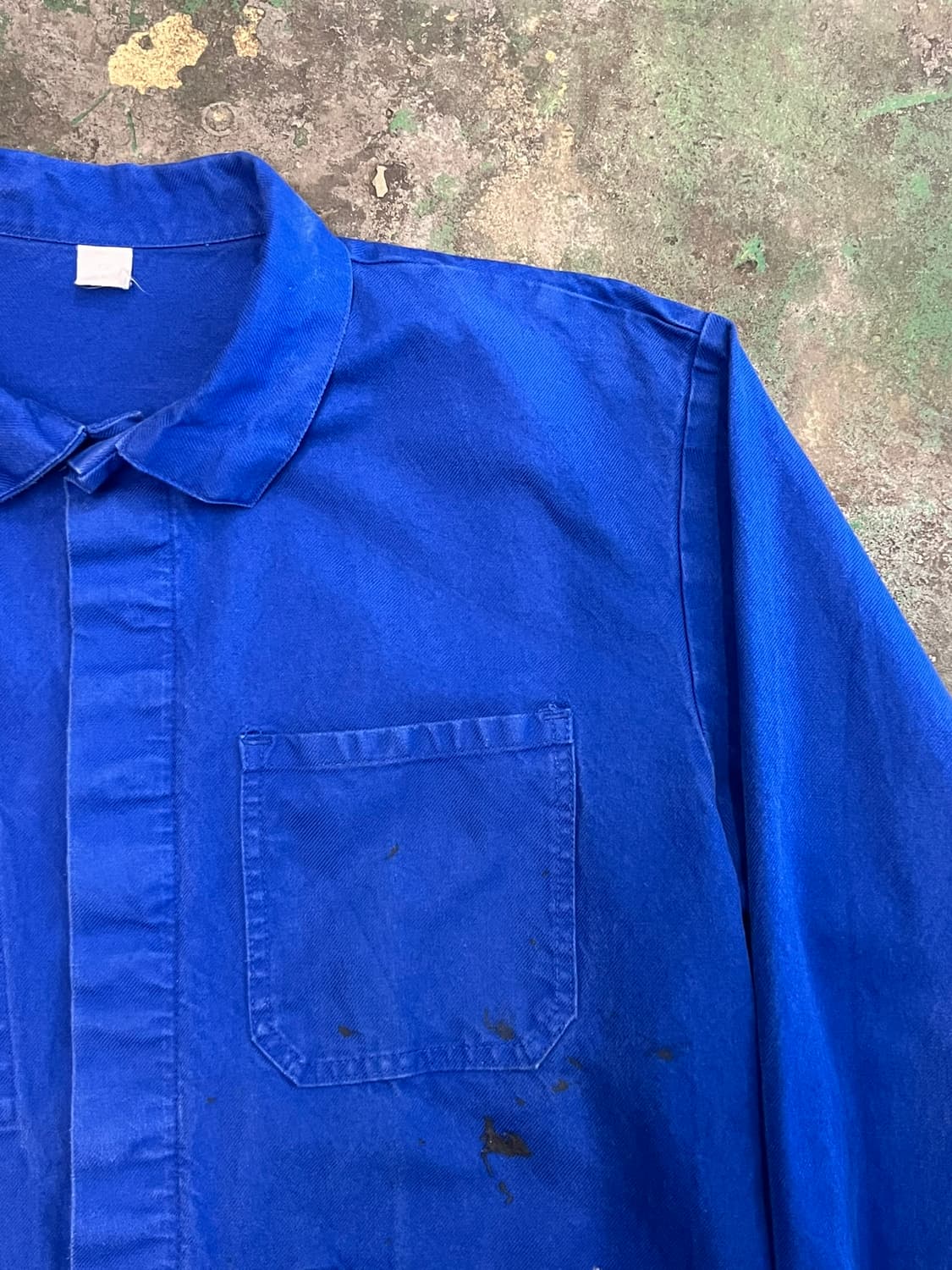 [XL] 프렌치 워크 자켓 블루 초어자켓 빈티지 워크웨어 상품이미지4