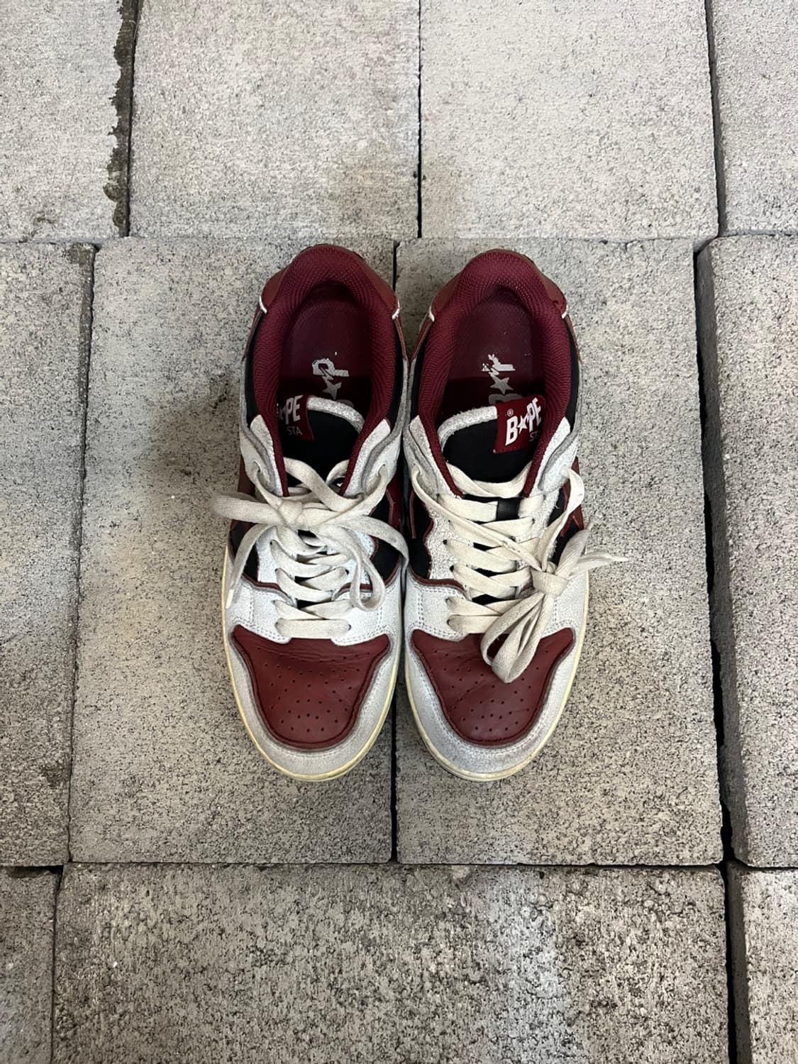 베이프 Sk8 스타 슈즈 상품이미지2