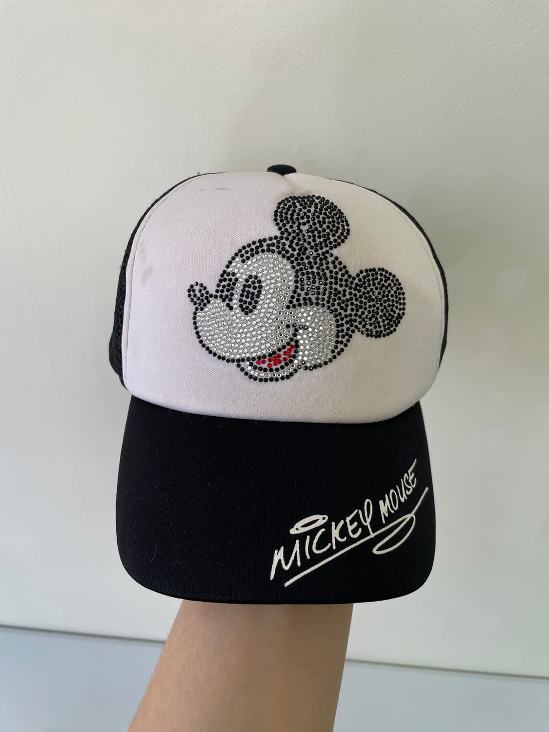 디즈니 x 미키마우스 핫픽스스톤 트러커캡  상품이미지1
