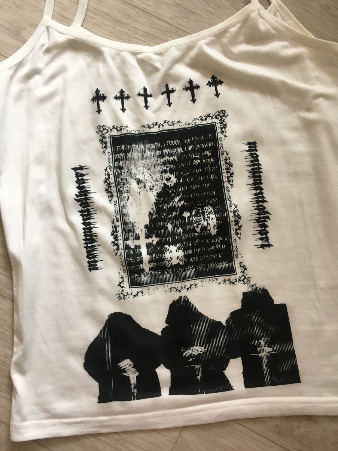 y2k 고풍 펑크 빈티지 슬리브 상품이미지2