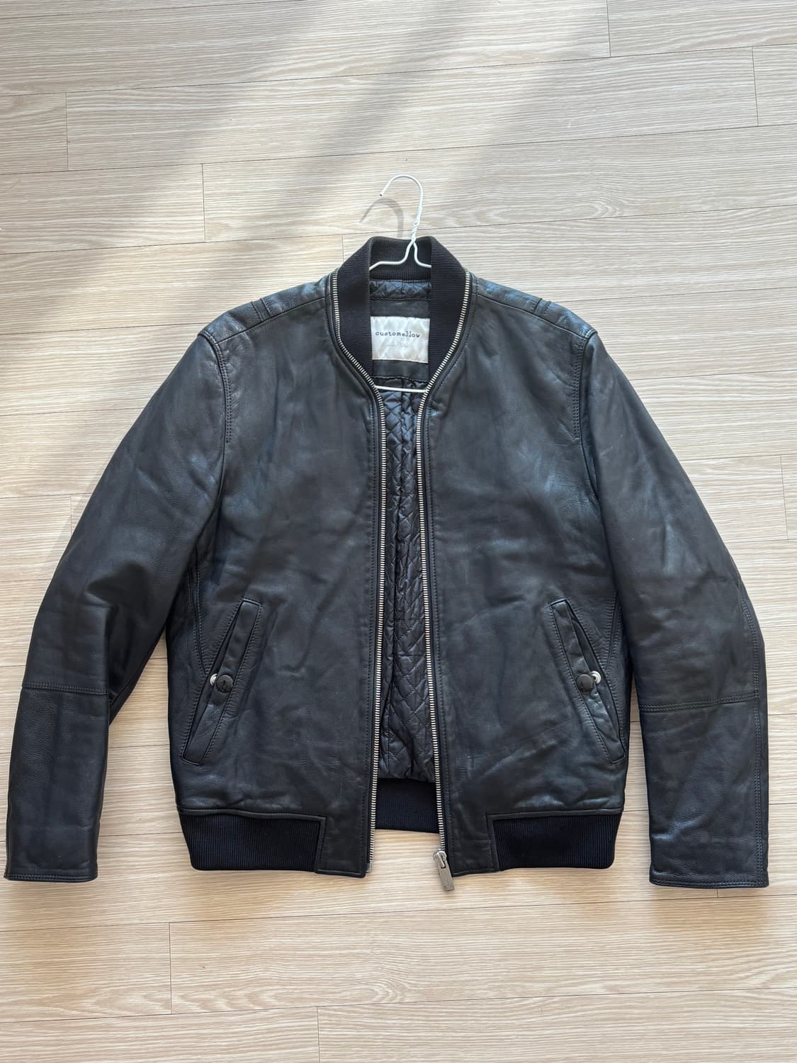 커스텀맬로우 레더봄버 상품이미지1