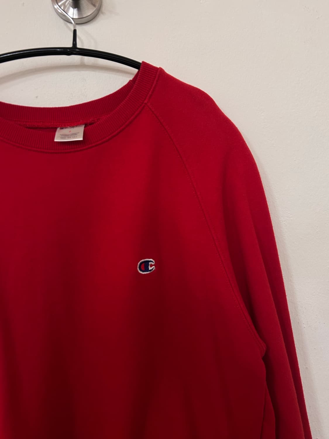챔피온 레드 맨투맨 (실측 105) 상품이미지3