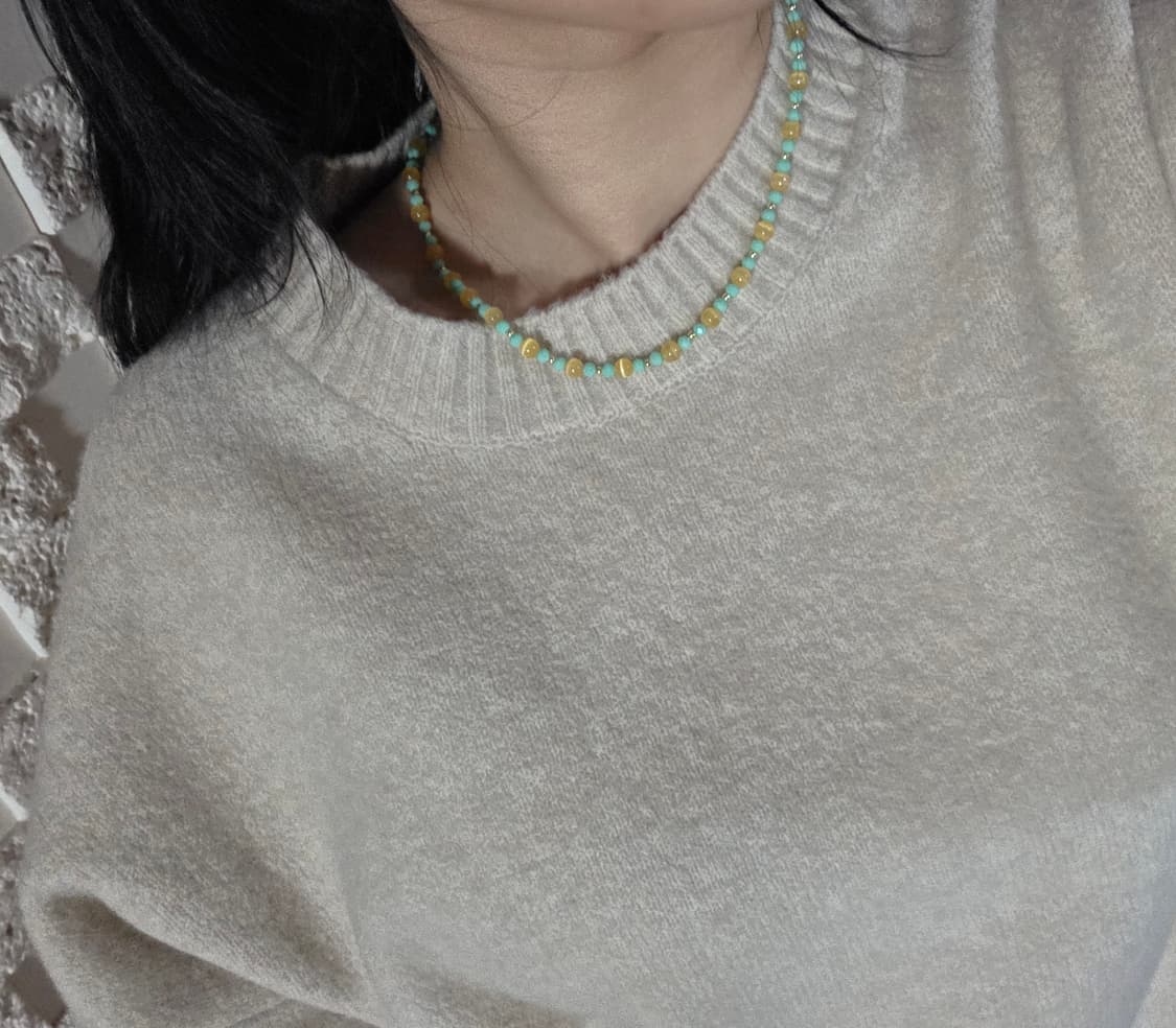 [핸드메이드] 비즈목걸이 (무료배송) 상품이미지1