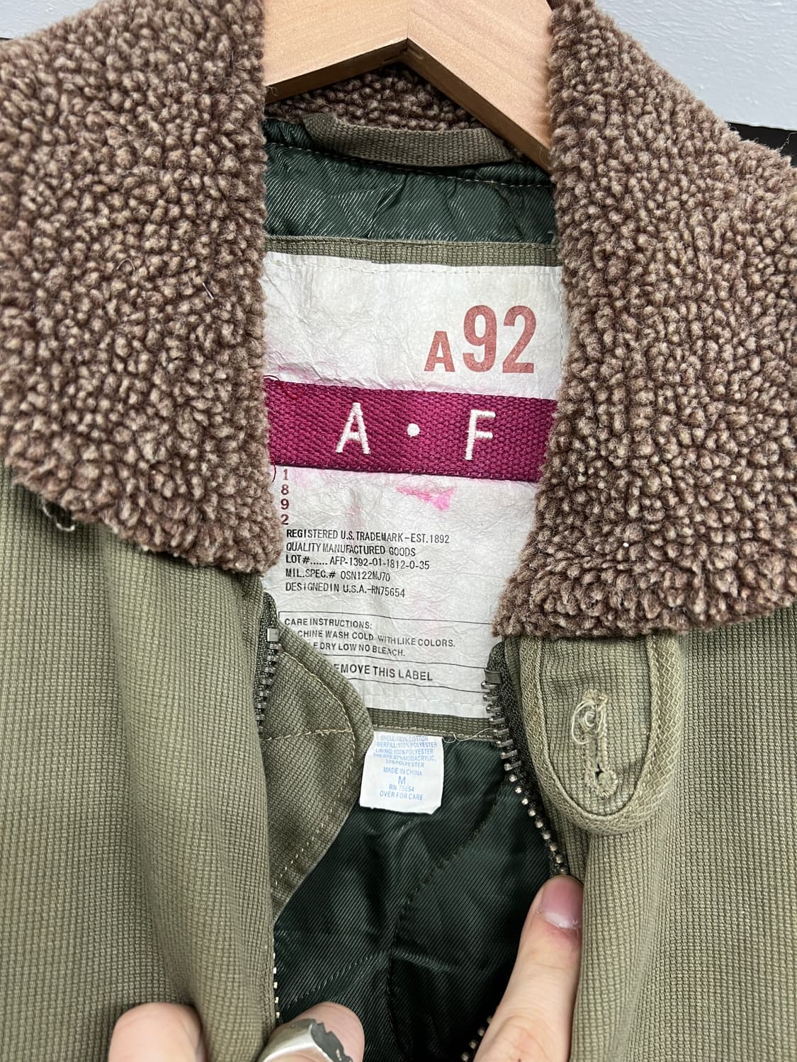 아베크롬비 밀리터리 자켓 상품이미지2