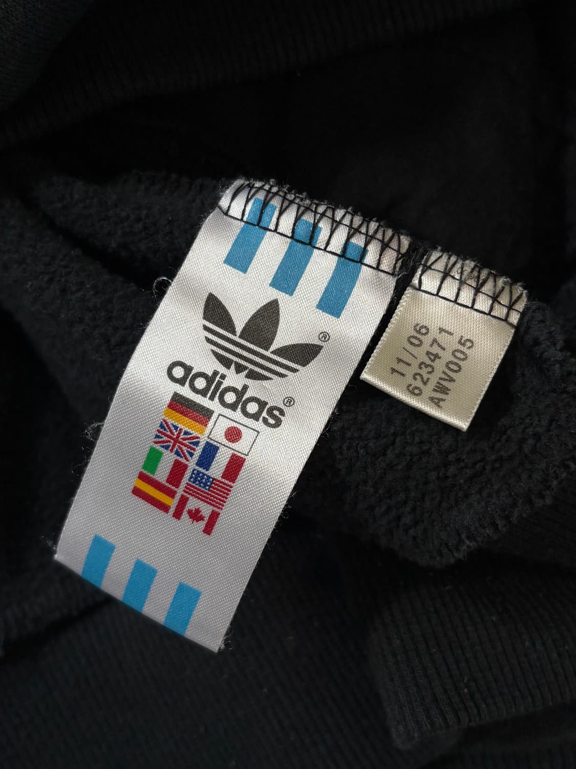 Adidas 아디다스 그레이컬러 면 트랙탑 상품이미지6