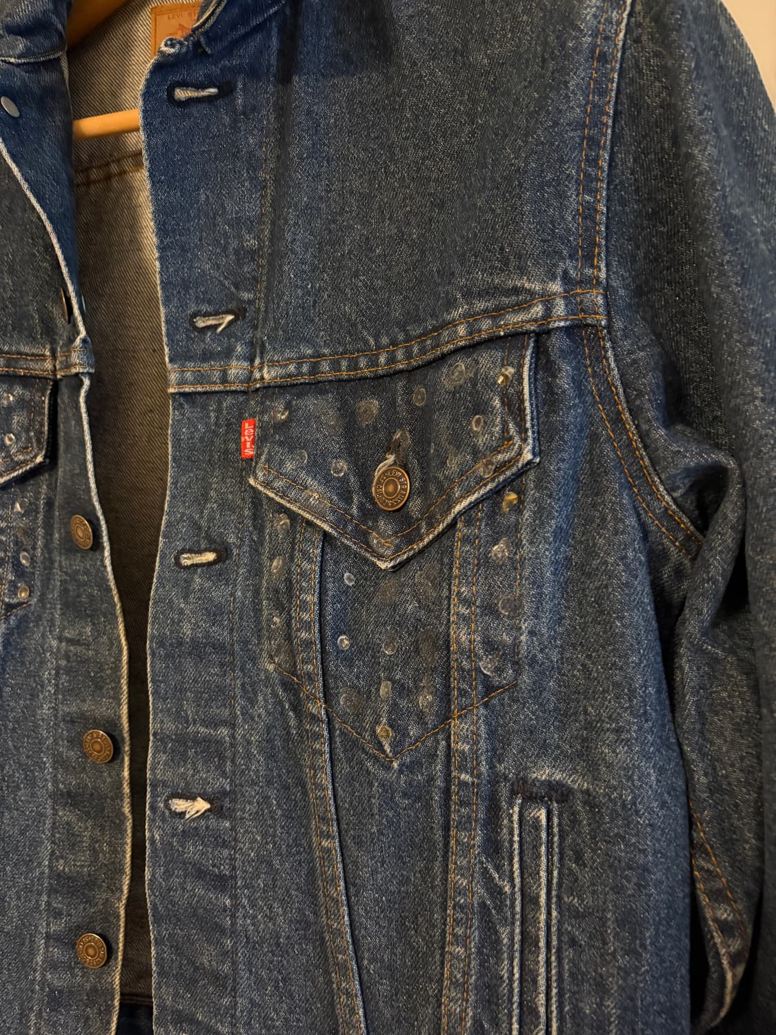80s Levis 리바이스 70506 데님 자켓 38 (95-100) 상품이미지3