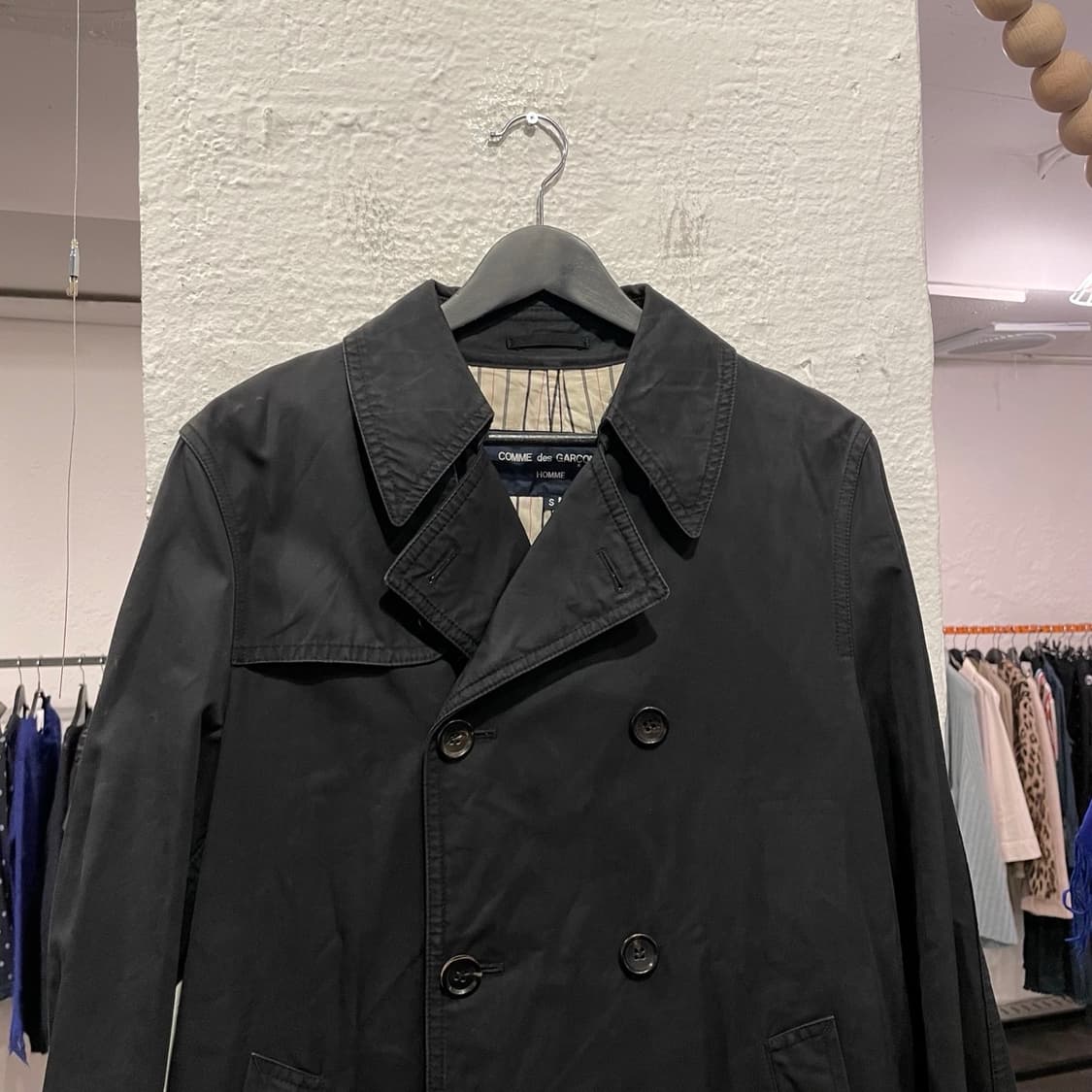 꼼데가르송 옴므 피코트 상품이미지3