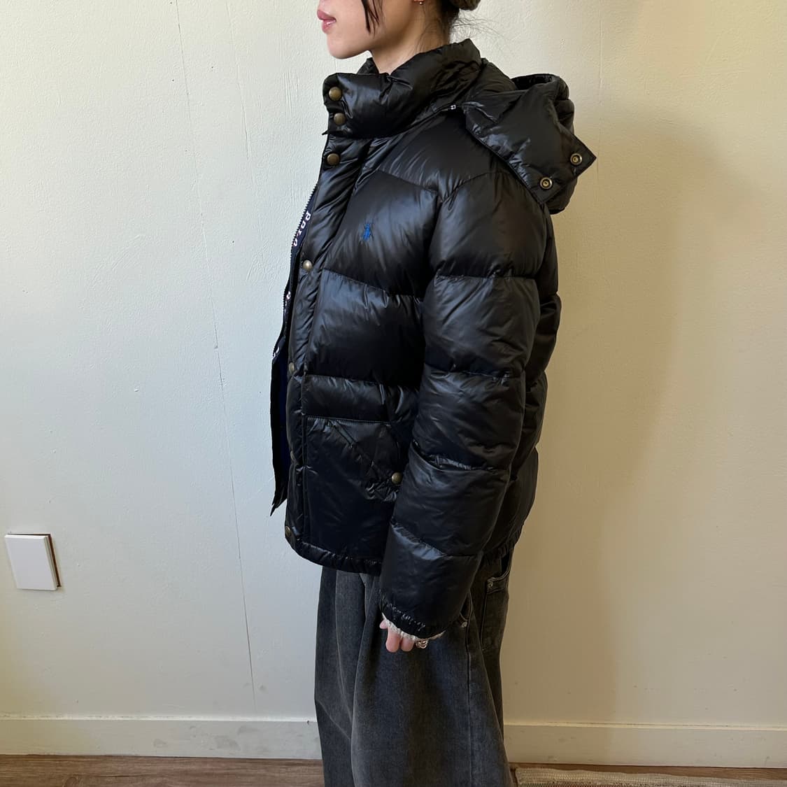 폴로 다운 패딩 상품이미지2