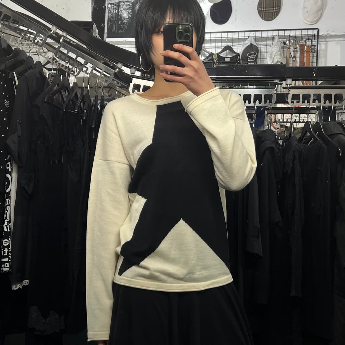 Marithe Francois Girbaud 별 니트 상품이미지1