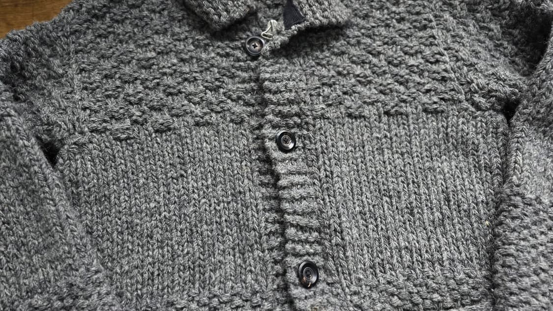 WINGS+HORNS 헤비 니트 RIRI 리리 지퍼  CANADA 상품이미지2