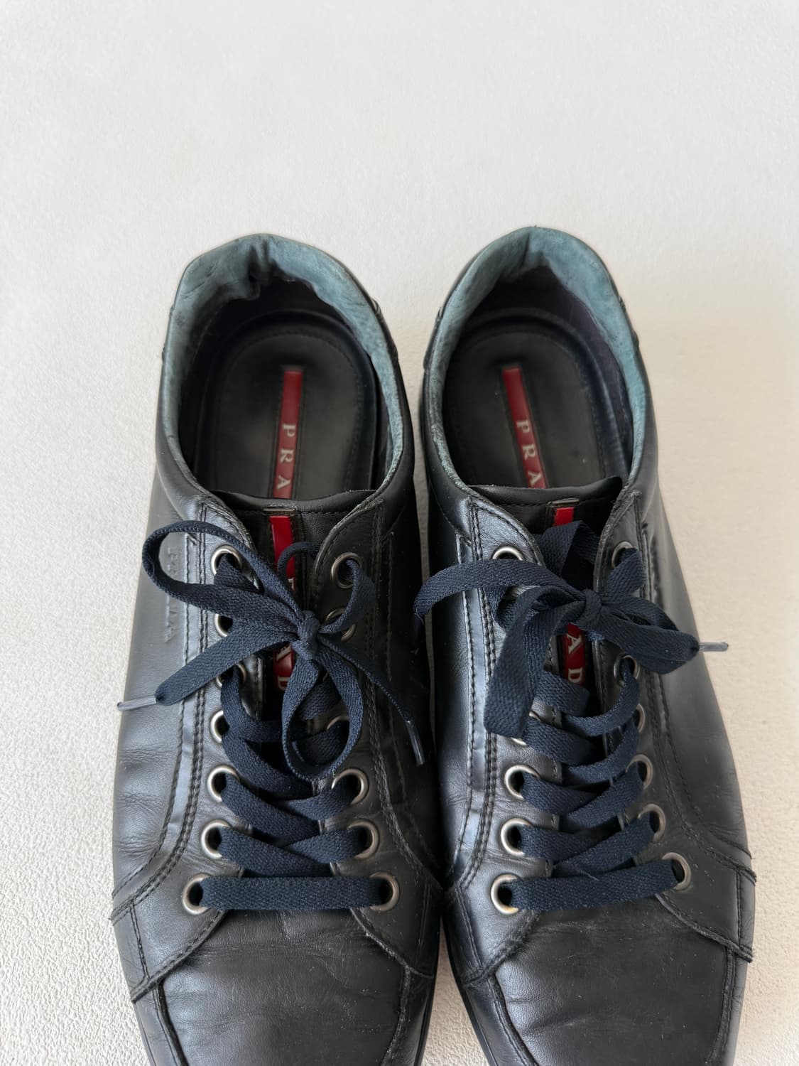 [UK9]프라다(PRADA) 스포츠 레더 스니커즈 상품이미지5