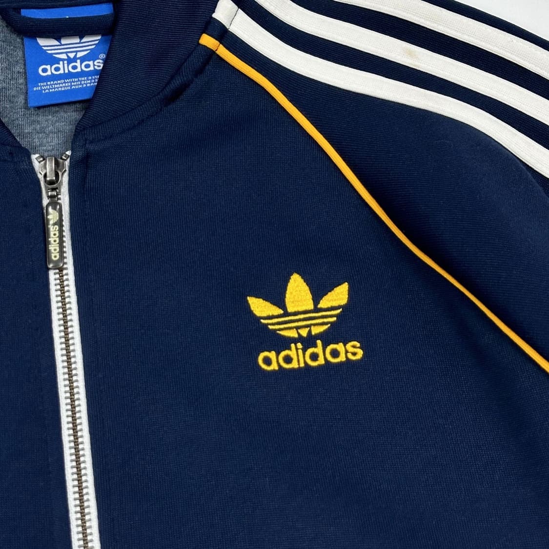 아디다스 슈퍼스타 네이비 트랙탑 져지 (L) 상품이미지3