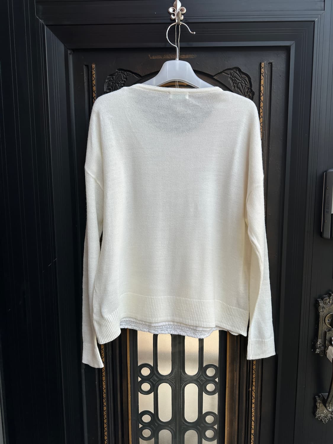 earth music lace tee {natural label} 상품이미지4