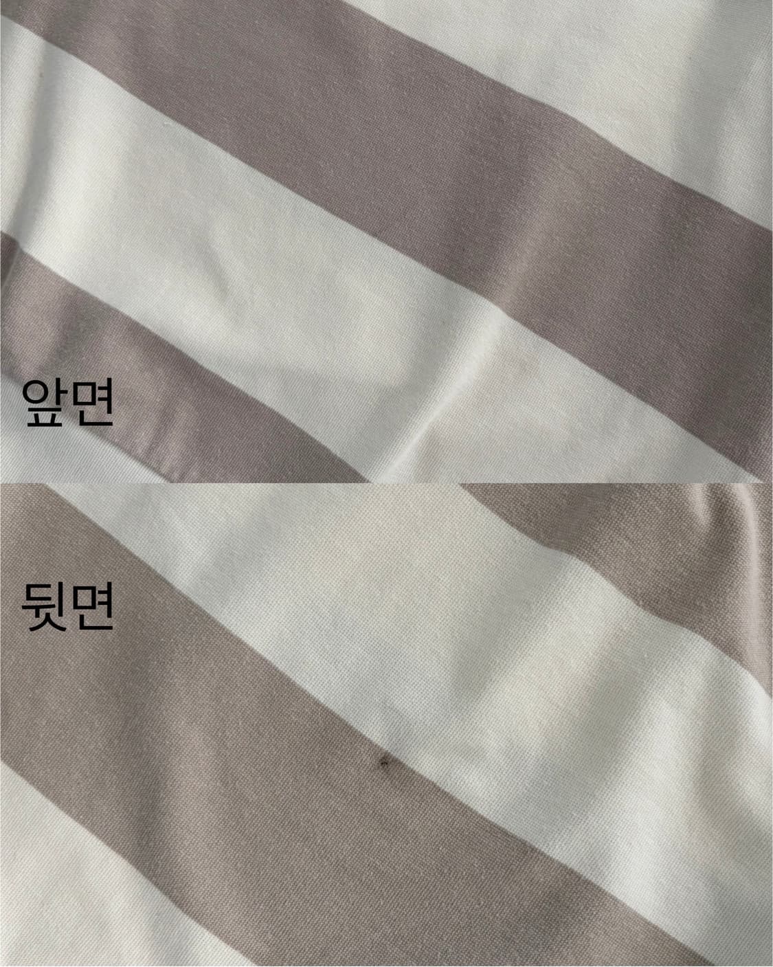 Lacoste 라코스테 베이지 단가라 코튼 티셔츠 상품이미지7
