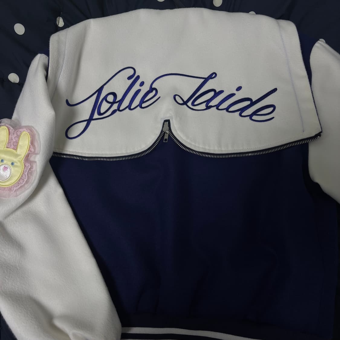 졸리레이드 바시티 자켓 네이비 상품이미지2