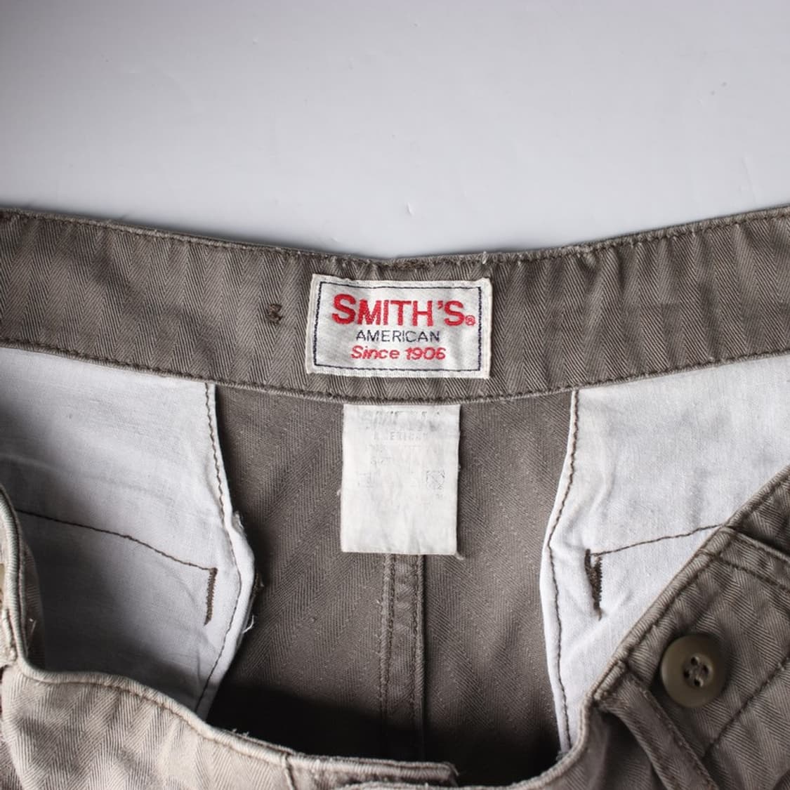 스미스 아메리칸 헤링본 워시드 카고 쇼츠 상품이미지5