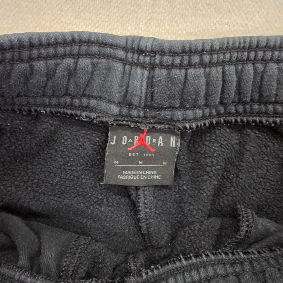 [M] 나이키 조던 기모 트레이닝 조거 바지 팬츠 1223J1 상품이미지3