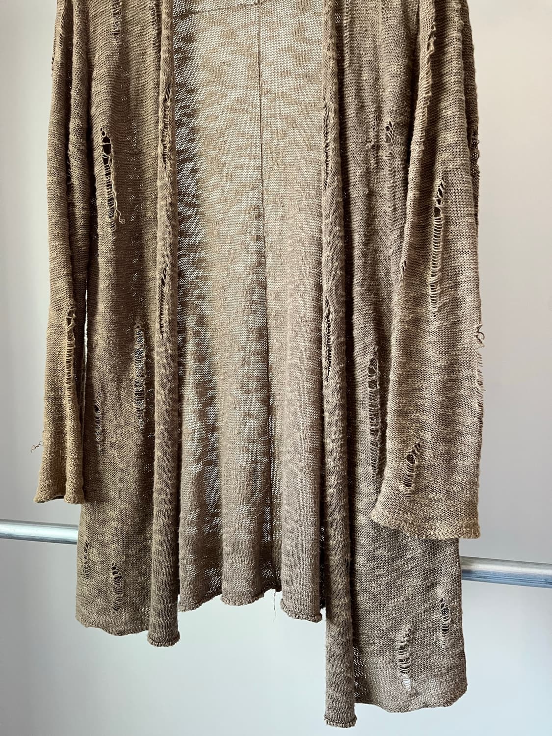 FIRST AID TO THE INJURED LINEN CARDIGAN 상품이미지5