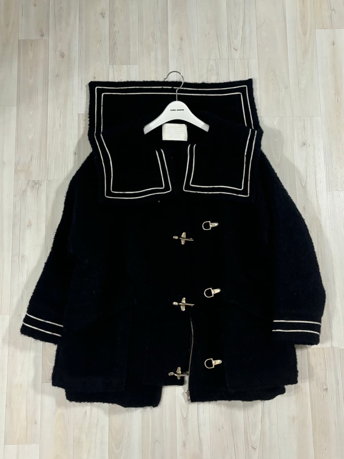 프레클 울모헤어 세일러 코트 상품이미지3