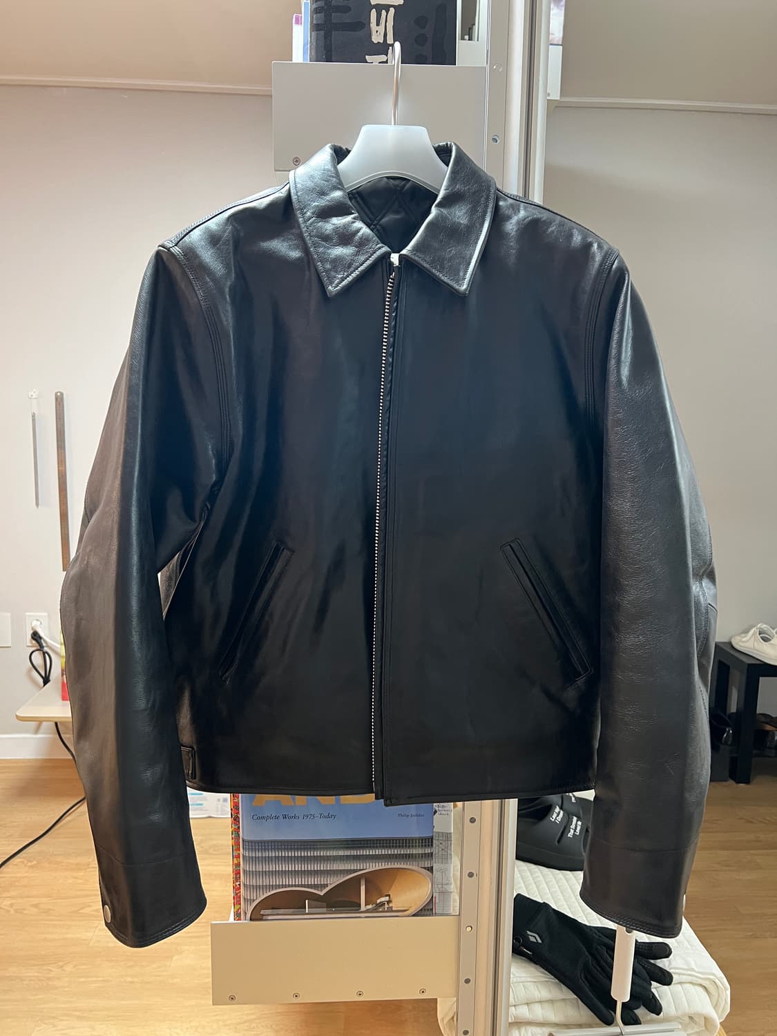 스투시 개러지 레더 자켓 상품이미지3