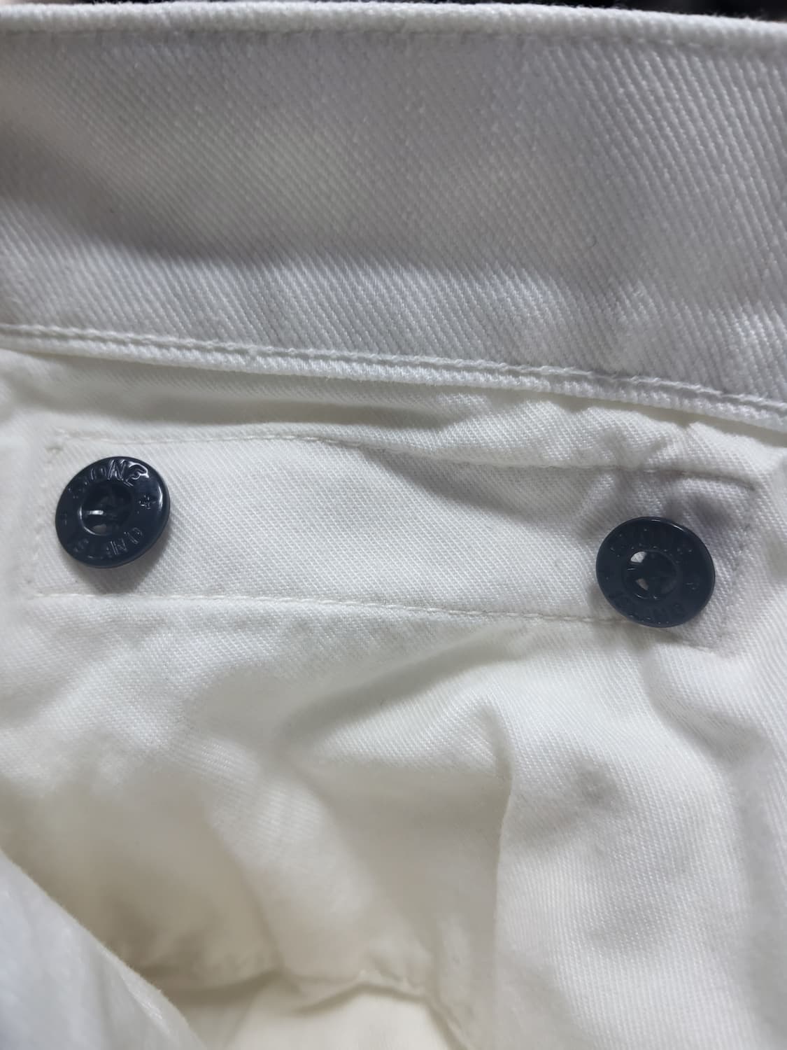 스톤아일랜드 화이트 데님 팬츠 31~32 새상품 상품이미지6