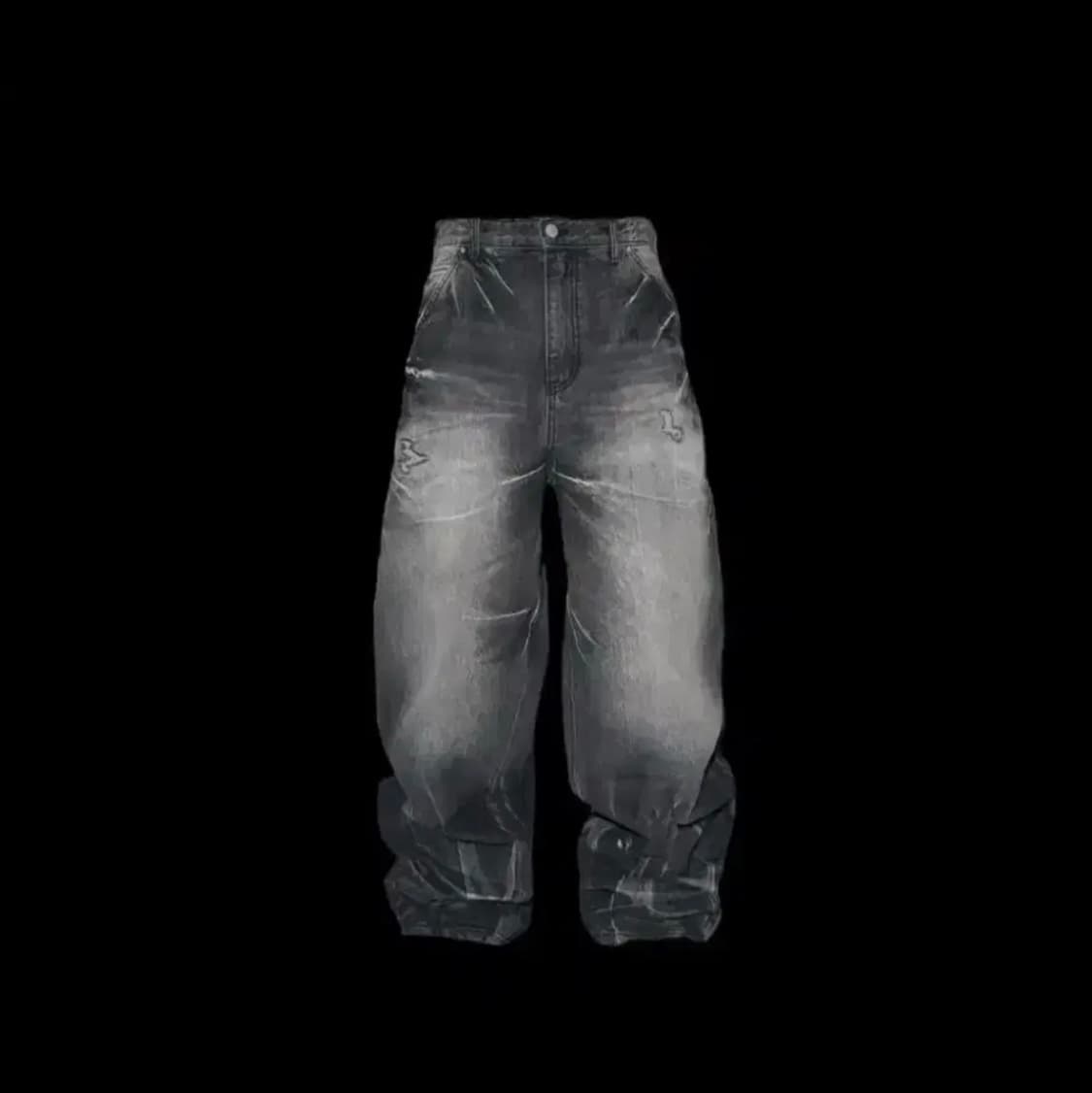 에모스탠스클럽 재패니즈 와이드 배기 진 1 상품이미지1