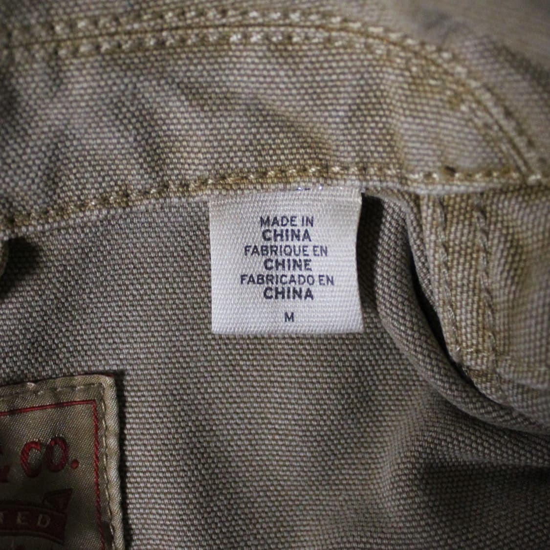 Levi’s 리바이스 코튼 캔버스 초어 자켓 L014 상품이미지7