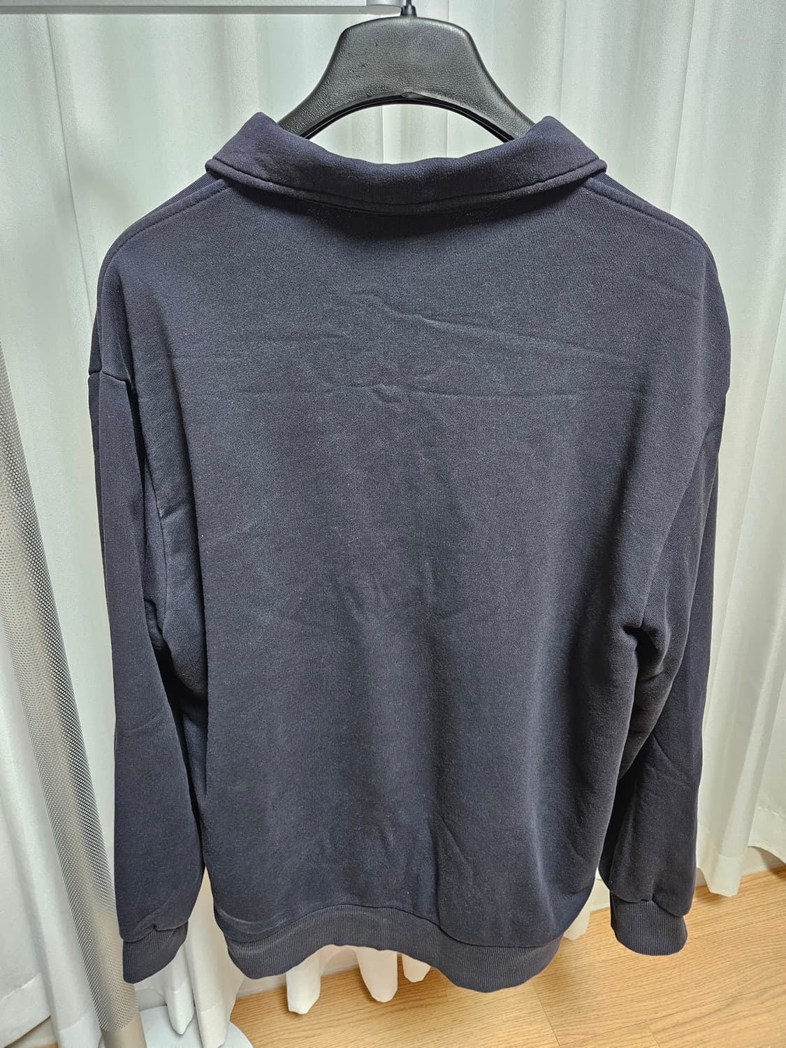 라코스테 네이비 하프집업 맨투맨 (사이즈 100) 상품이미지2