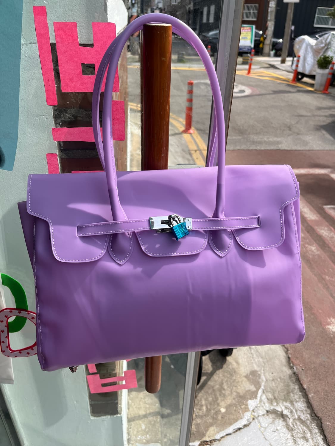 보라 젤리버킨 💜 B급 얼룩있음 상품이미지1