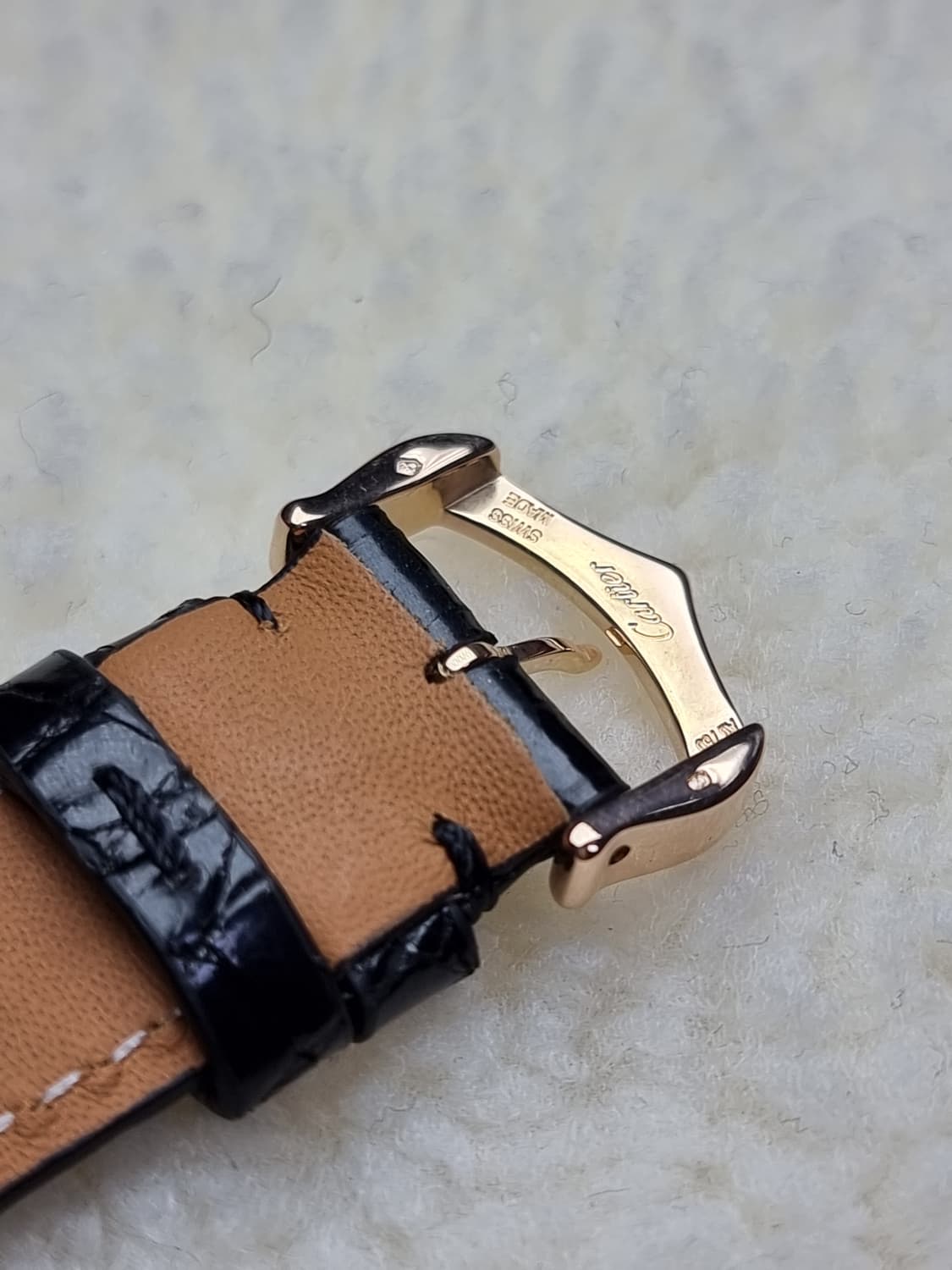 까르띠에 탱크솔로 18K 로즈골드 SM 시계 (남녀공용) 20년 상품이미지4