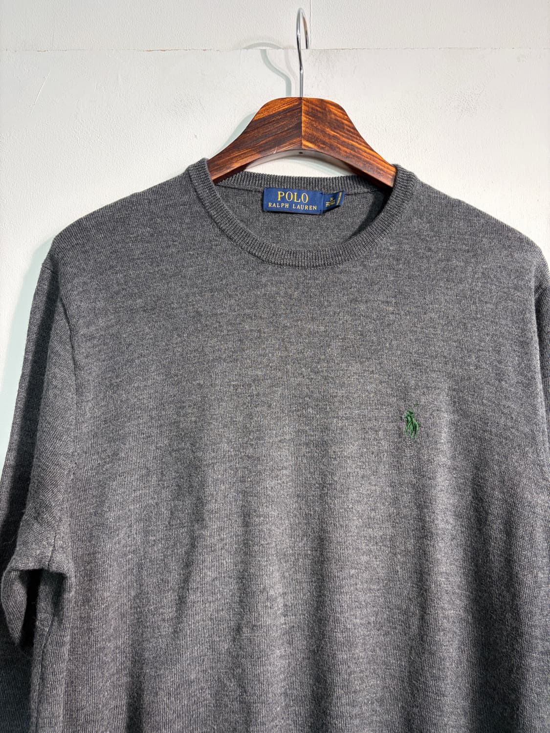 Polo 폴로 랄프로렌 merino wool 100% 니트 m 상품이미지3