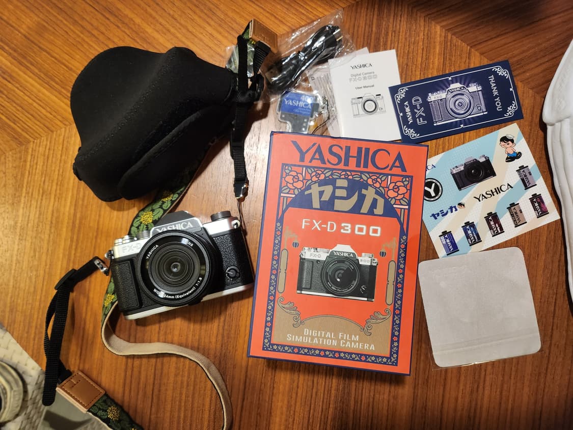 야시카 필름 시뮬레이션 카메라 YASHICA FX-D 300 상품이미지1