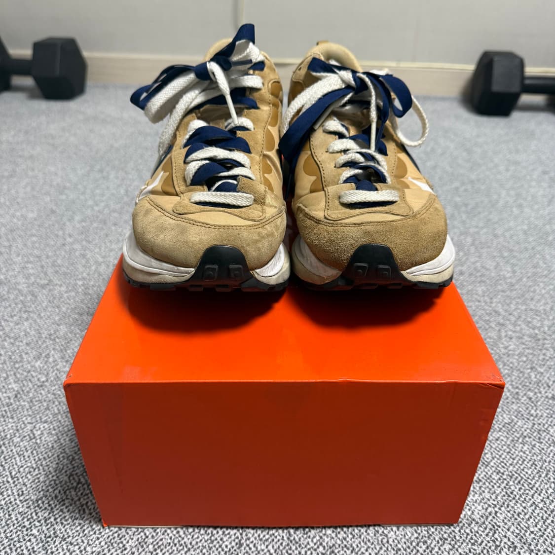 나이키 사카이 베이퍼 와플 세서미 블루 270 상품이미지2