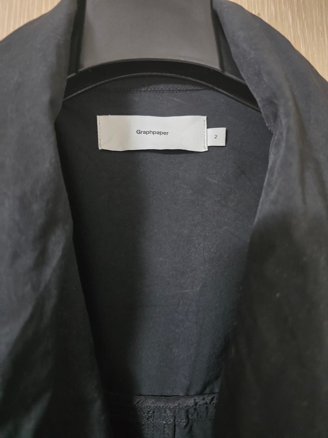 그라프페이퍼 숄카라 코트  상품이미지8